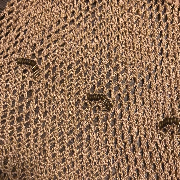 Beaded golden dtess - Picture 4 of 6